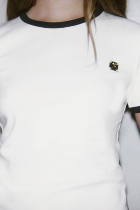 Trim and Brooch T-Shirt