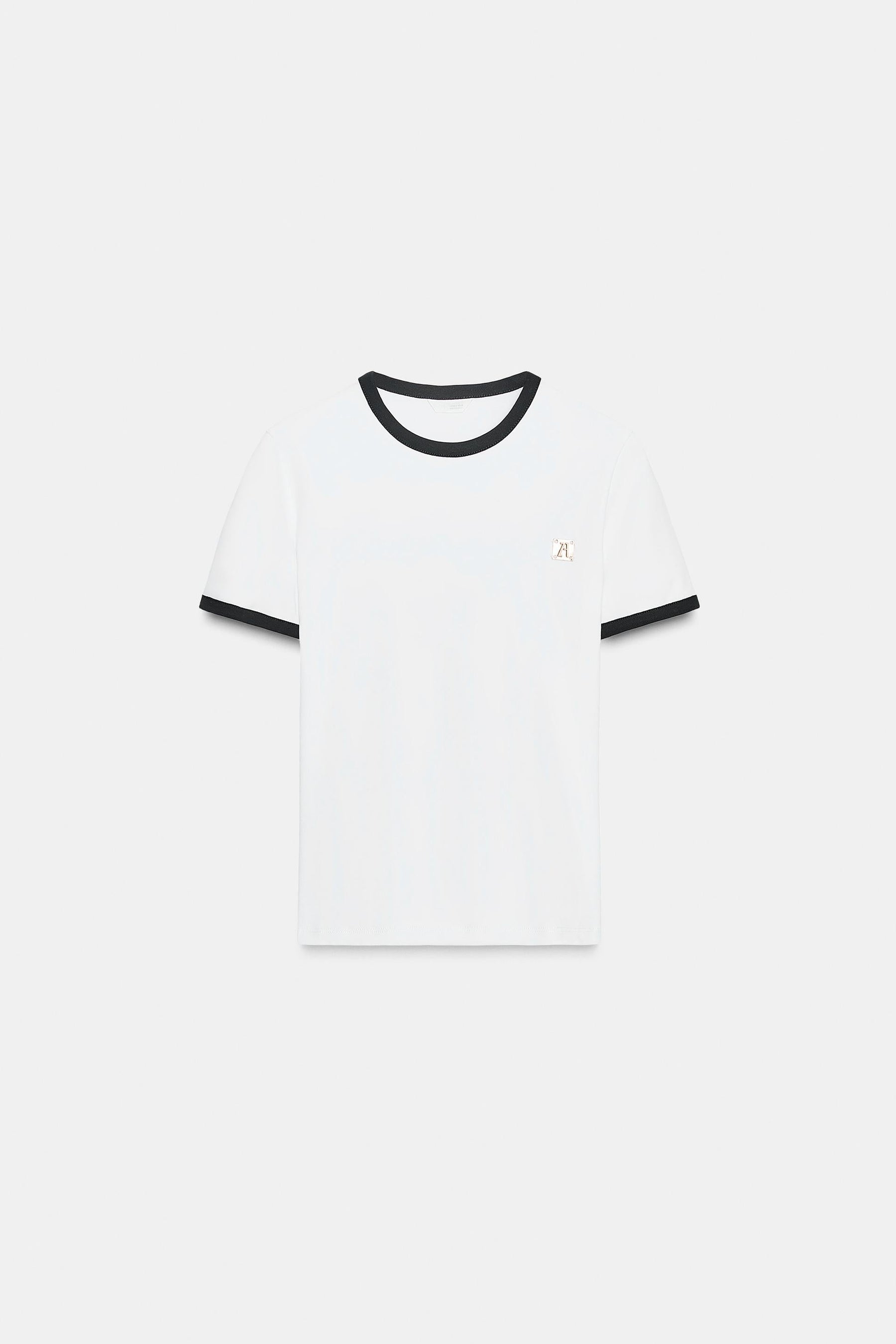 Trim and Brooch T-Shirt
