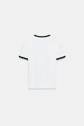 Trim and Brooch T-Shirt