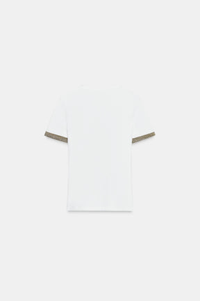 METALLIC THREAD SHIRT