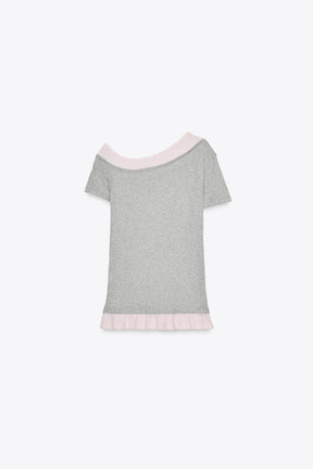 Asymmetric Double T-Shirt