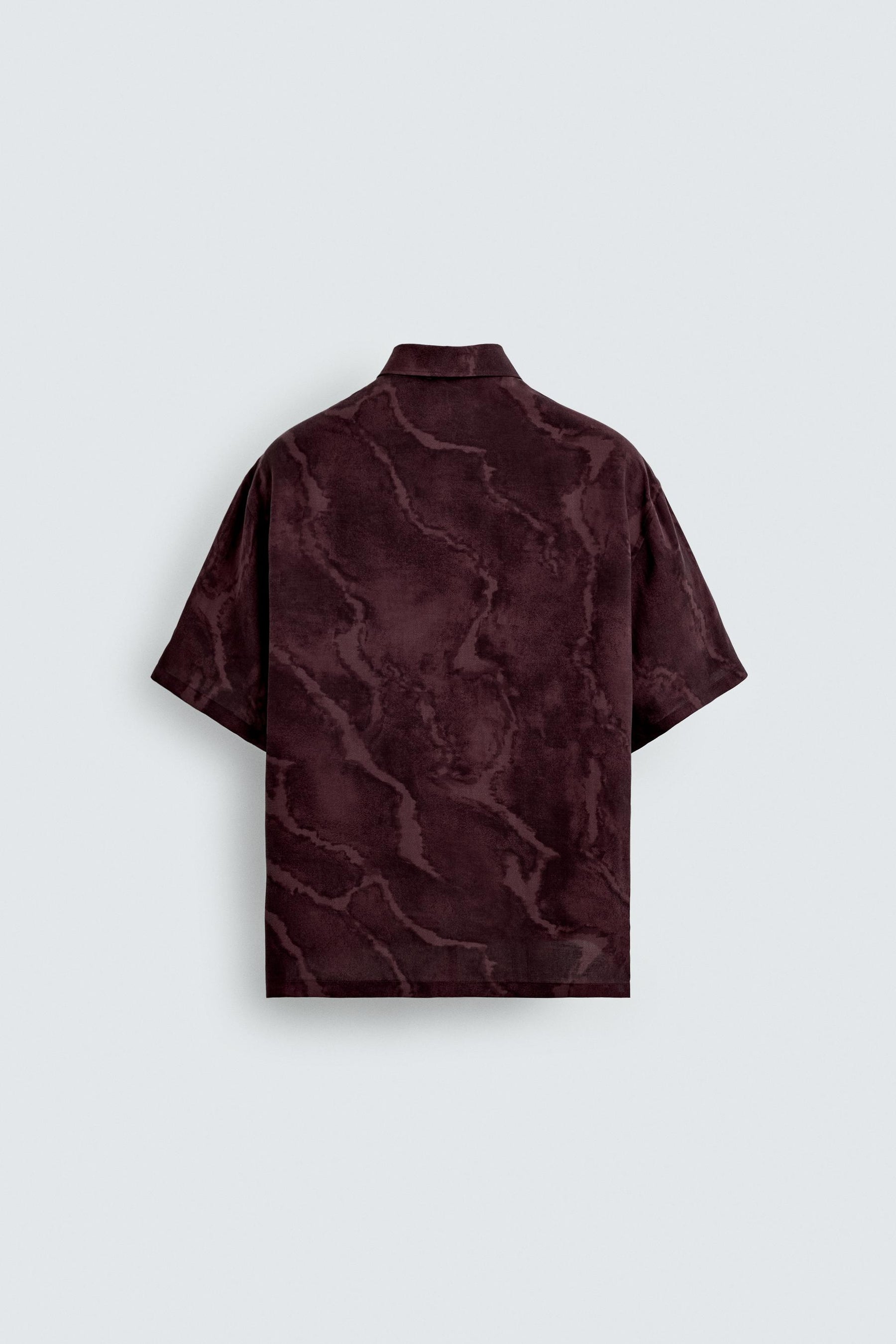 FLOWING TIE-DYE PRINT SHIRT - Image 7
