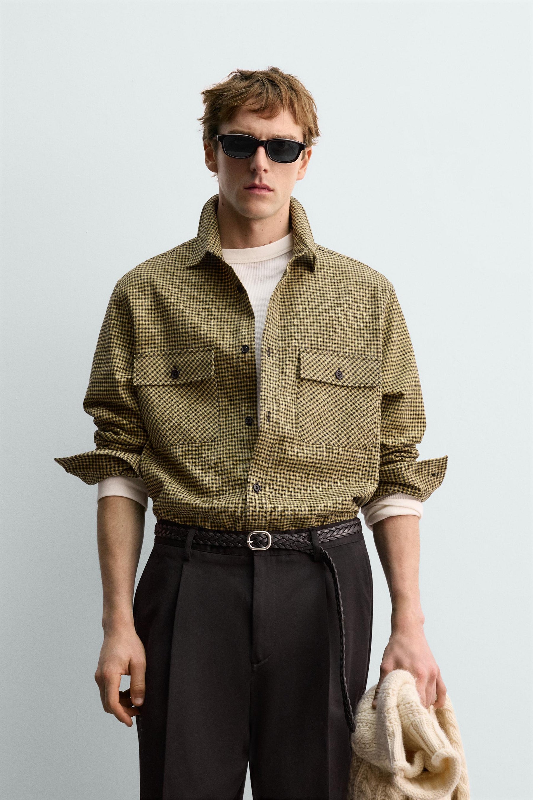 CHECK FLANNEL SHIRT AARON LEVINE X - Image 2