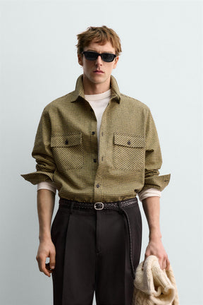 CHECK FLANNEL SHIRT AARON LEVINE X - Image 2
