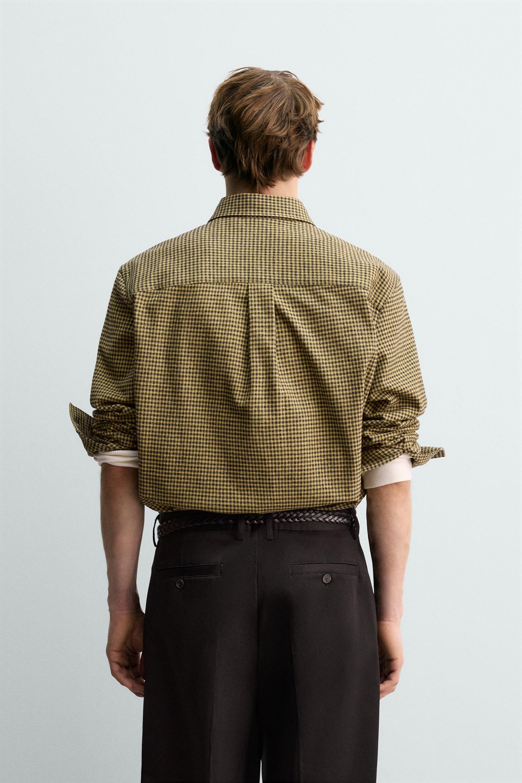 CHECK FLANNEL SHIRT AARON LEVINE X - Image 3