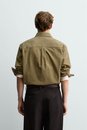 CHECK FLANNEL SHIRT AARON LEVINE X - Image 3