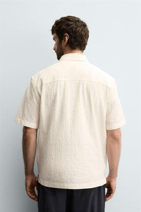 SEERSUCKER POLO SHIRT - Image 3