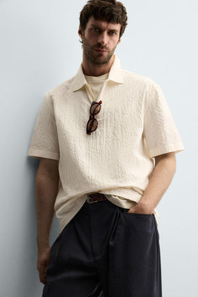 SEERSUCKER POLO SHIRT - Image 5