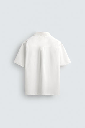 RELAXED FIT POPLIN SHIRT - Image 8