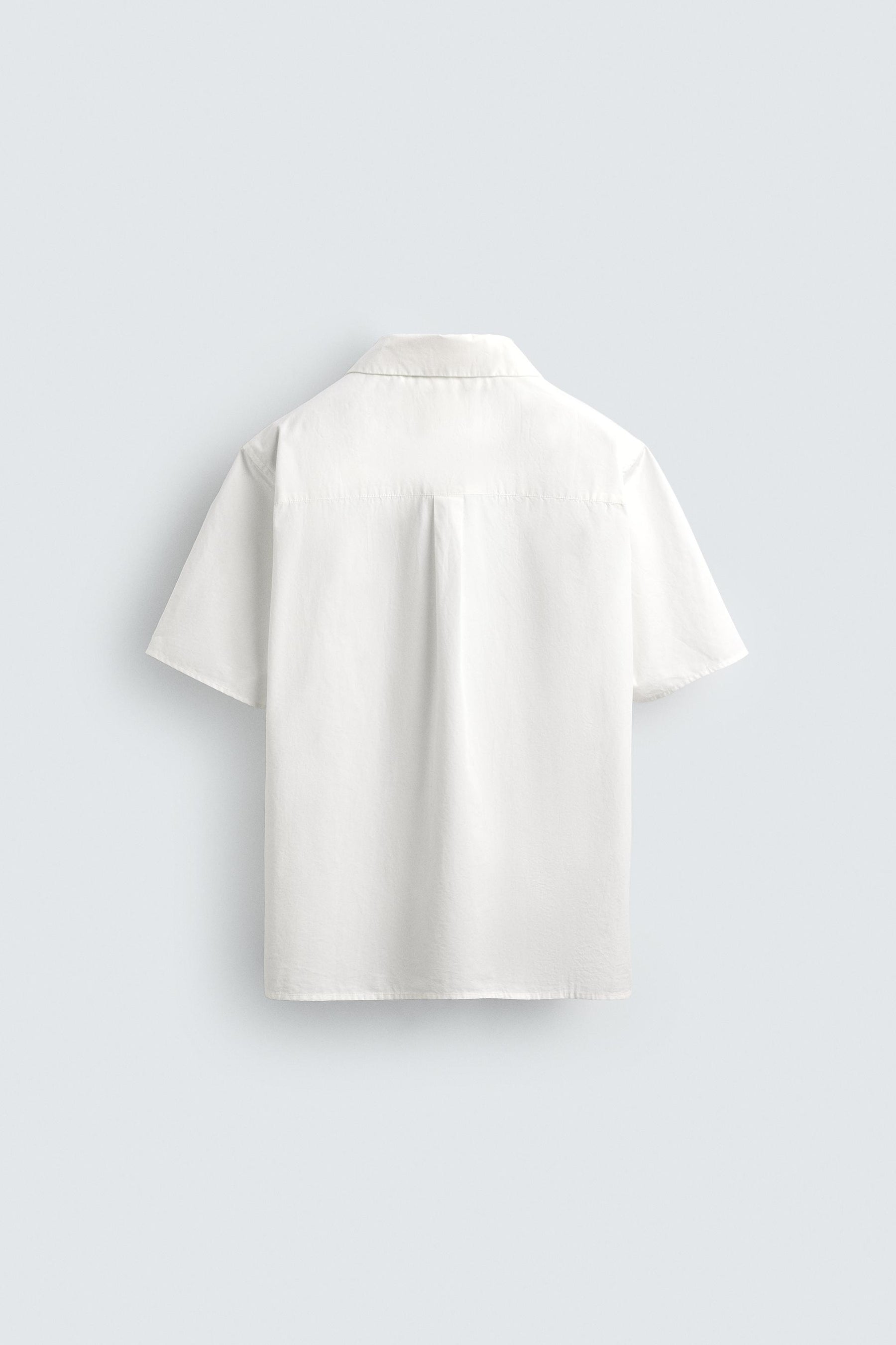 RELAXED FIT POPLIN SHIRT - Image 8