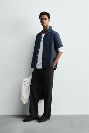 RELAXED FIT POPLIN SHIRT - Image 4