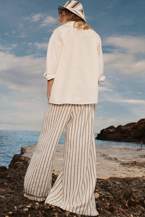 Striped Vented Shirt