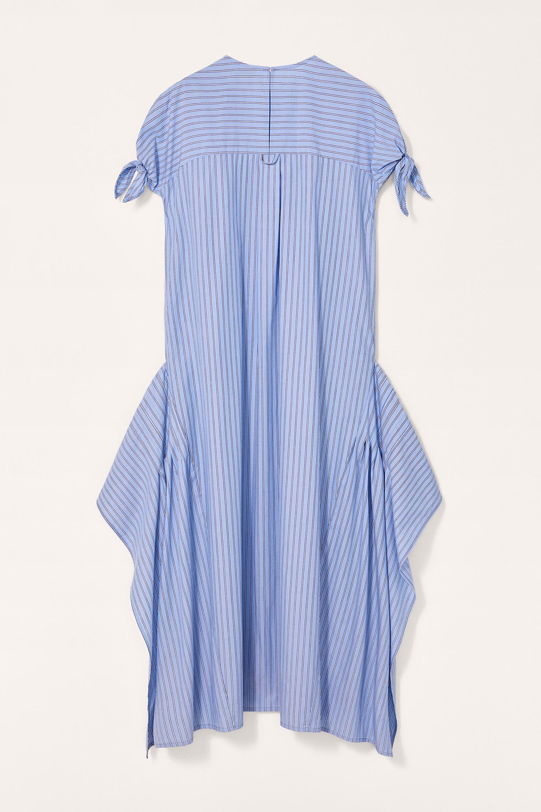 Asymmetric Striped Fashion Dress