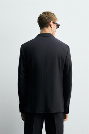 HERRINGBONE SUIT BLAZER - Image 2