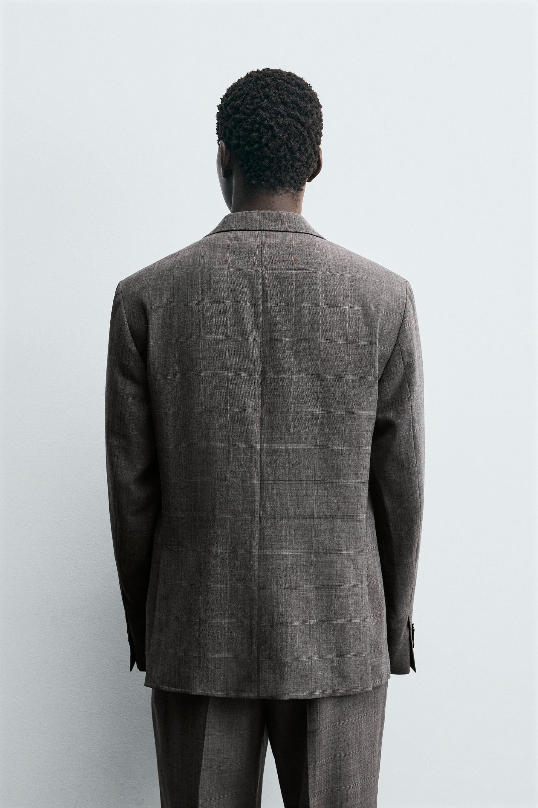 CHECK SUIT BLAZER - Image 3