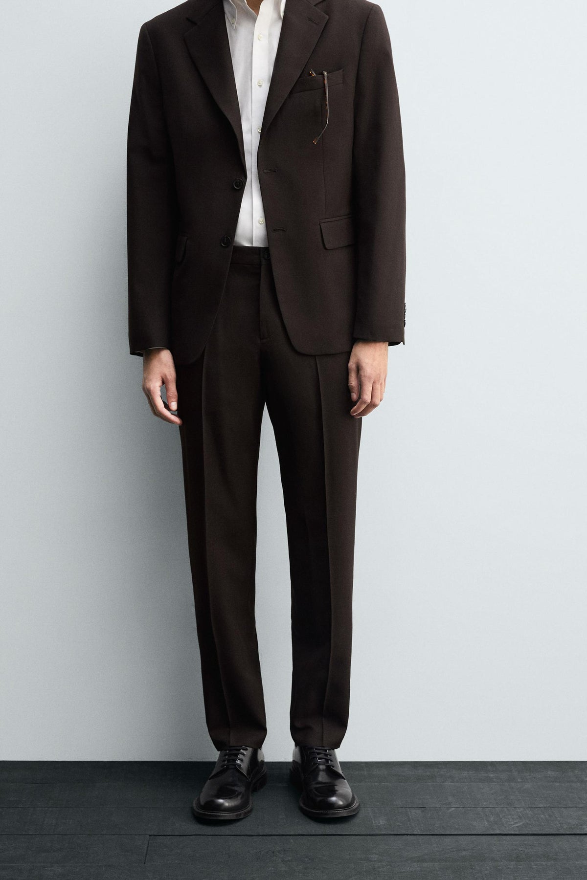 WOOL SUIT TROUSERS - Image 2