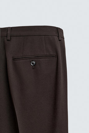 WOOL SUIT TROUSERS - Image 9