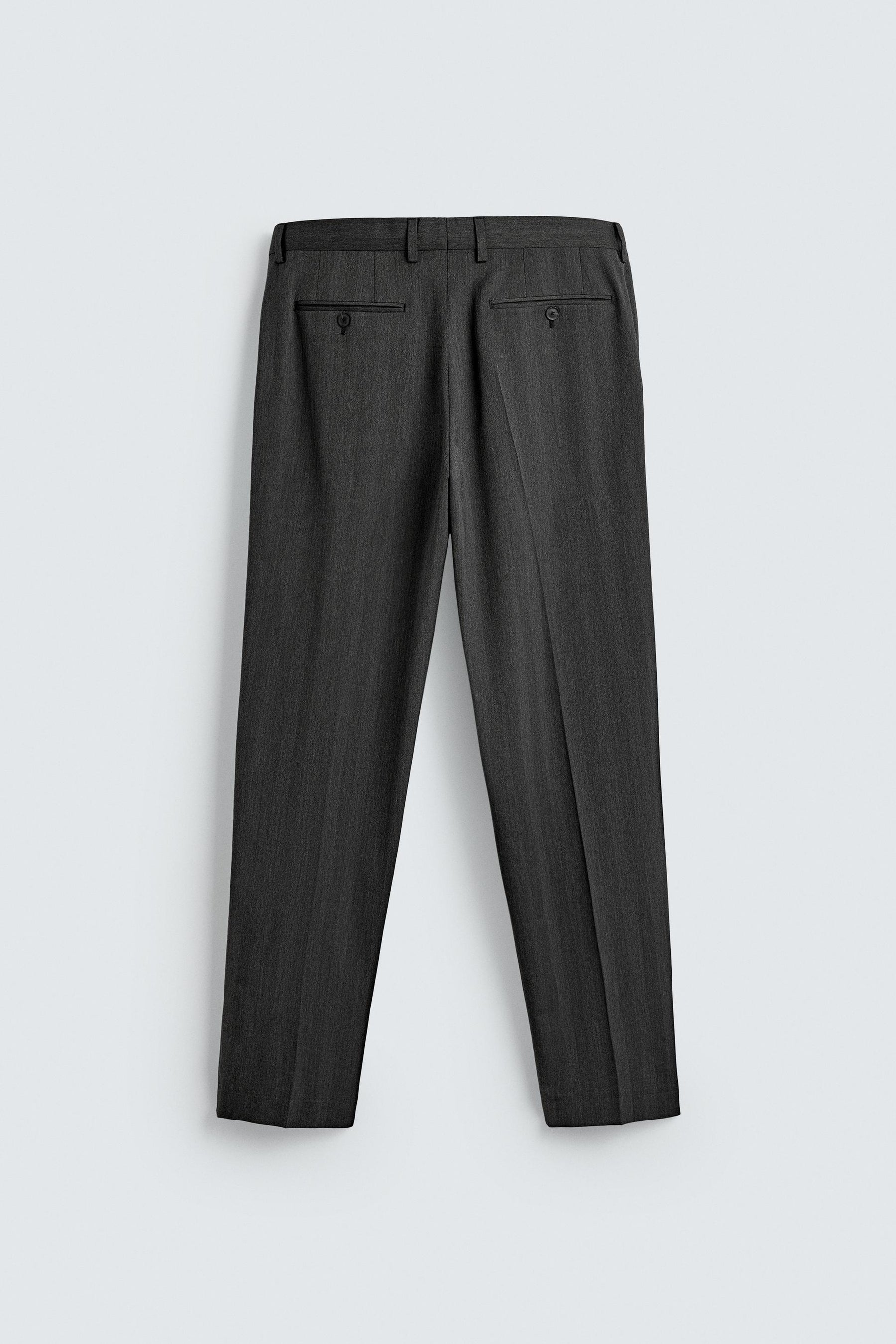 SLIM FIT SUIT TROUSERS - Image 7