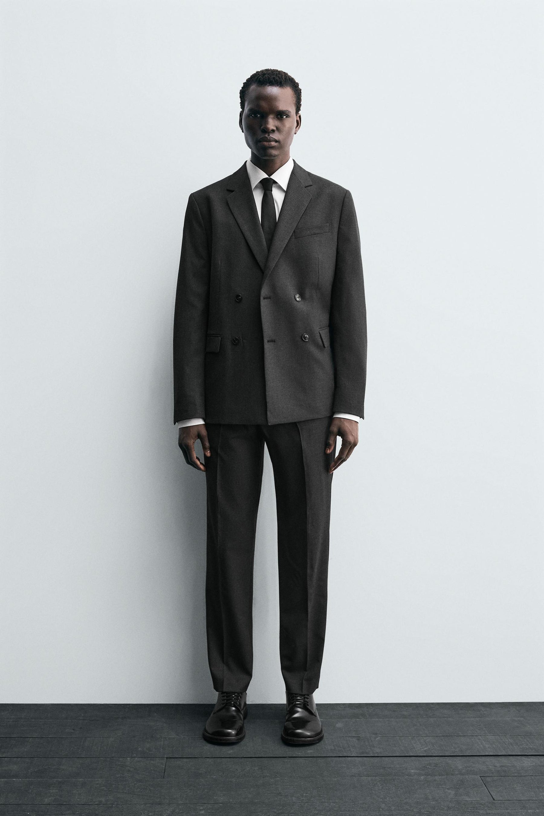 SLIM FIT SUIT TROUSERS - Image 1