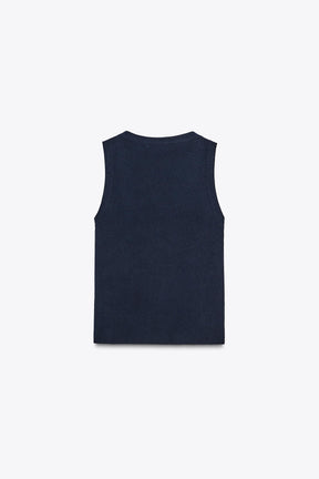 BASIC KNIT TOP - Image 6
