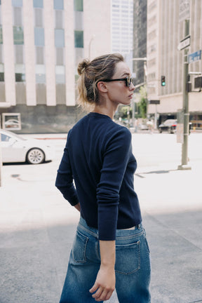 BASIC KNIT CARDIGAN WITH BUTTONS - Image 5