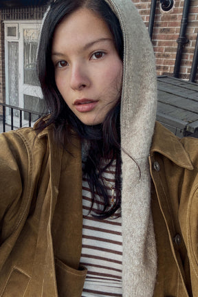 Wool Hooded Sweatshirt