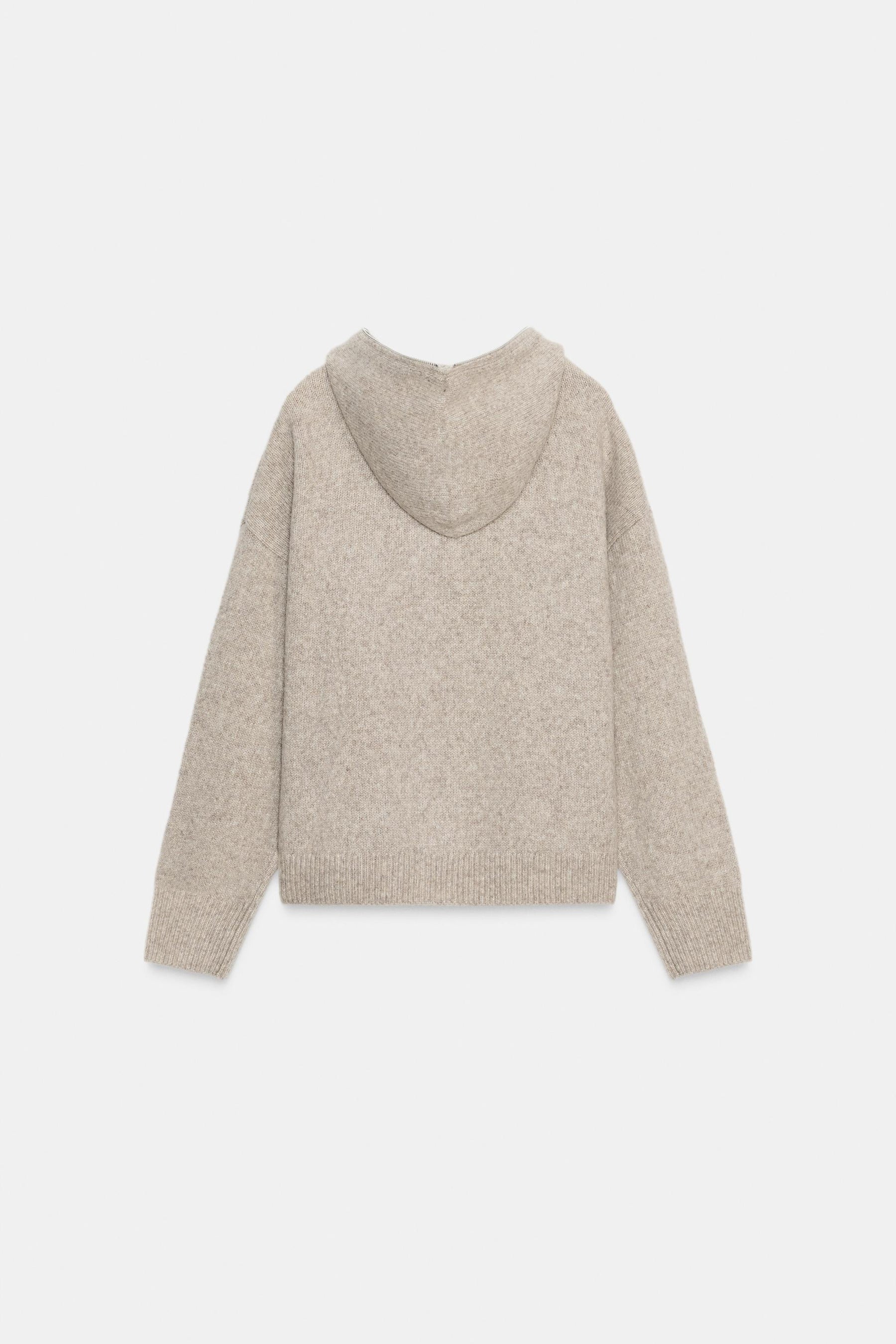 Wool Hooded Sweatshirt