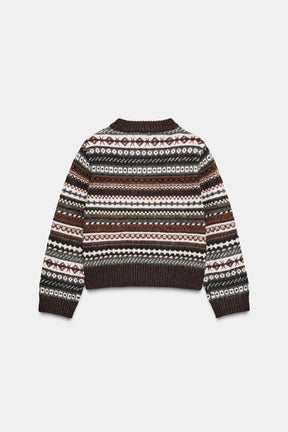 Jacquard Knit Jumper