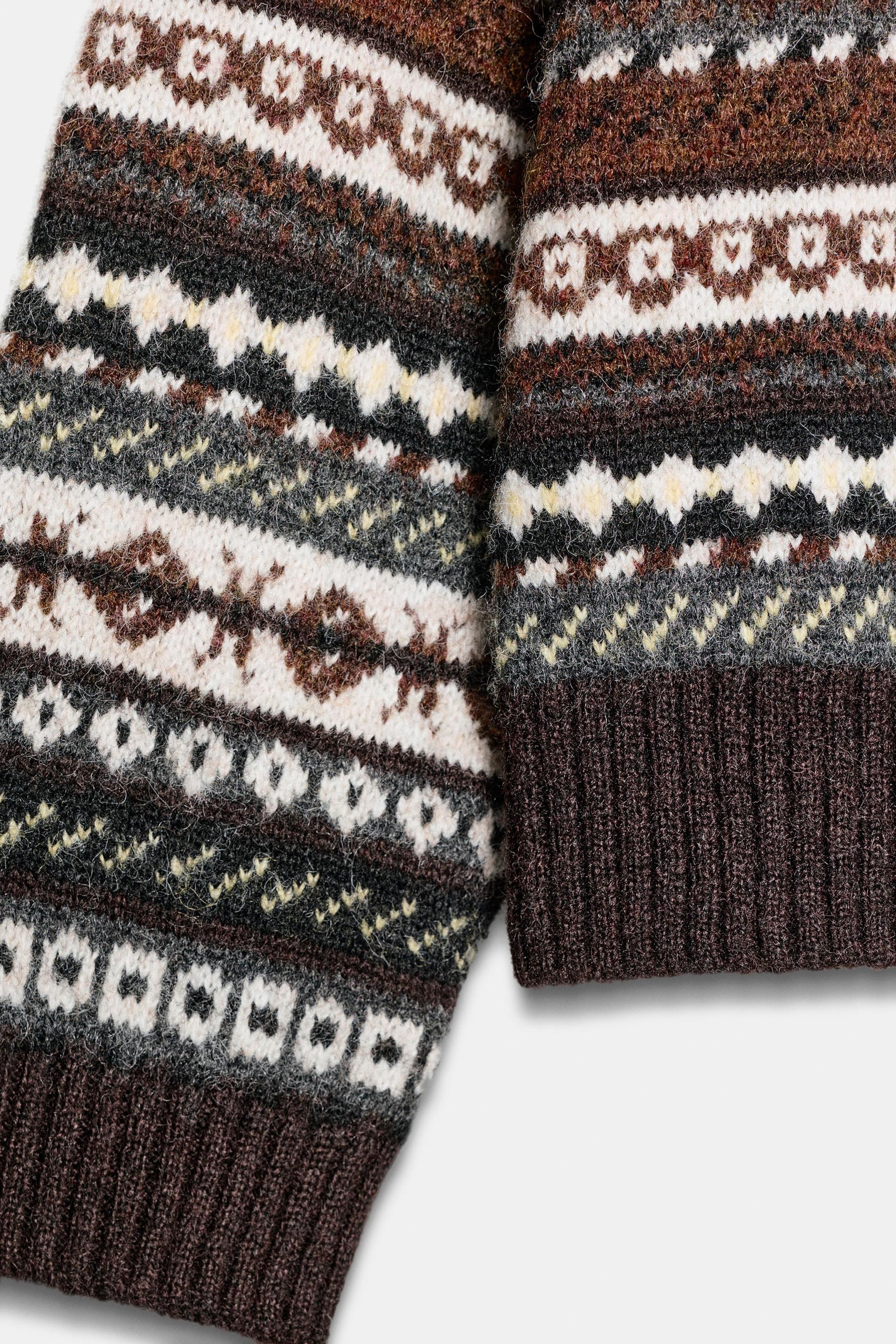 Jacquard Knit Jumper