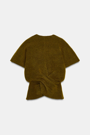 Knit Short Sleeve Jumper