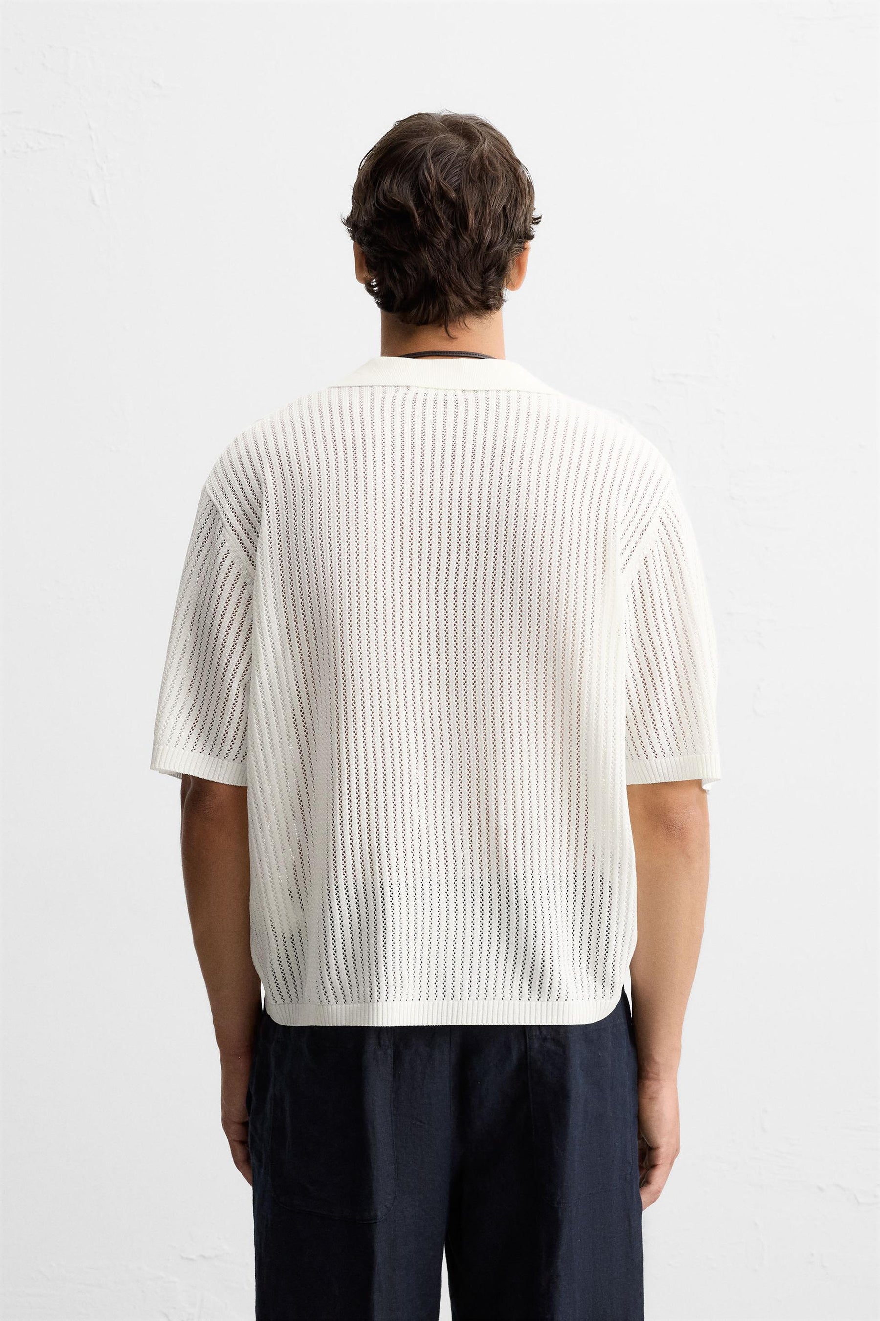 KNIT LACE SHIRT - Image 3