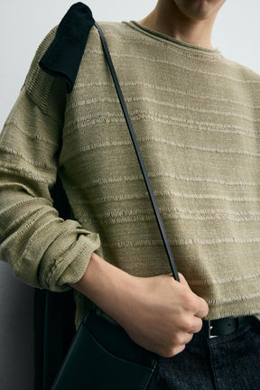 STRIPED JACQUARD SWEATER - Image 5