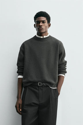 CHENILLE TEXTURED JUMPER - Image 2