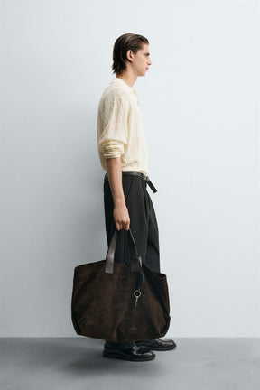 BRAIDED TEXTURE POLO SHIRT - Image 4