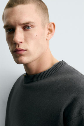 SOFT TEXTURED SWEATER - Image 6