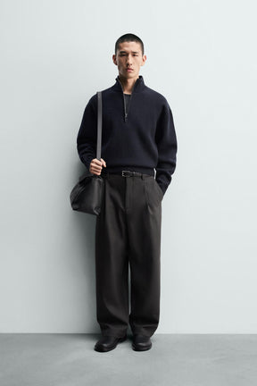 QUARTER-ZIP JUMPER - Image 1