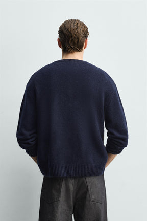 Wool Diamond Cardigan