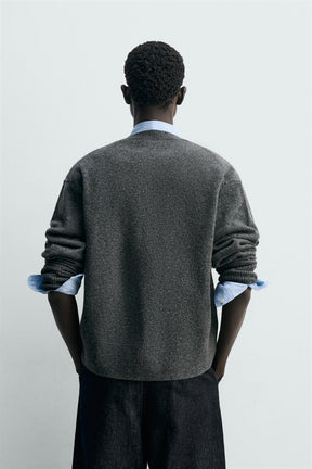 Lässiger Wollcardigan