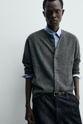 Lässiger Wollcardigan