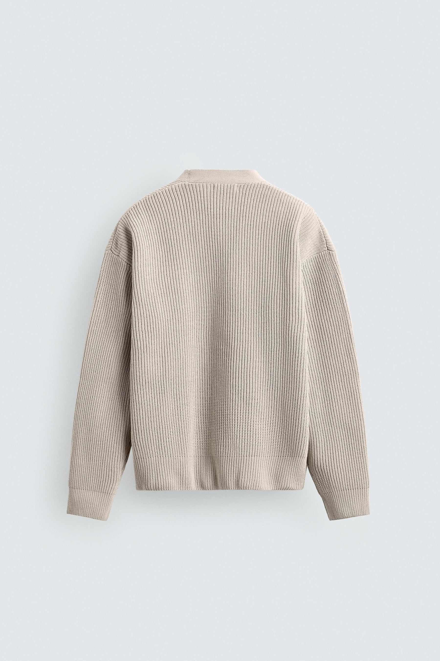 Textured Relaxed Cardigan