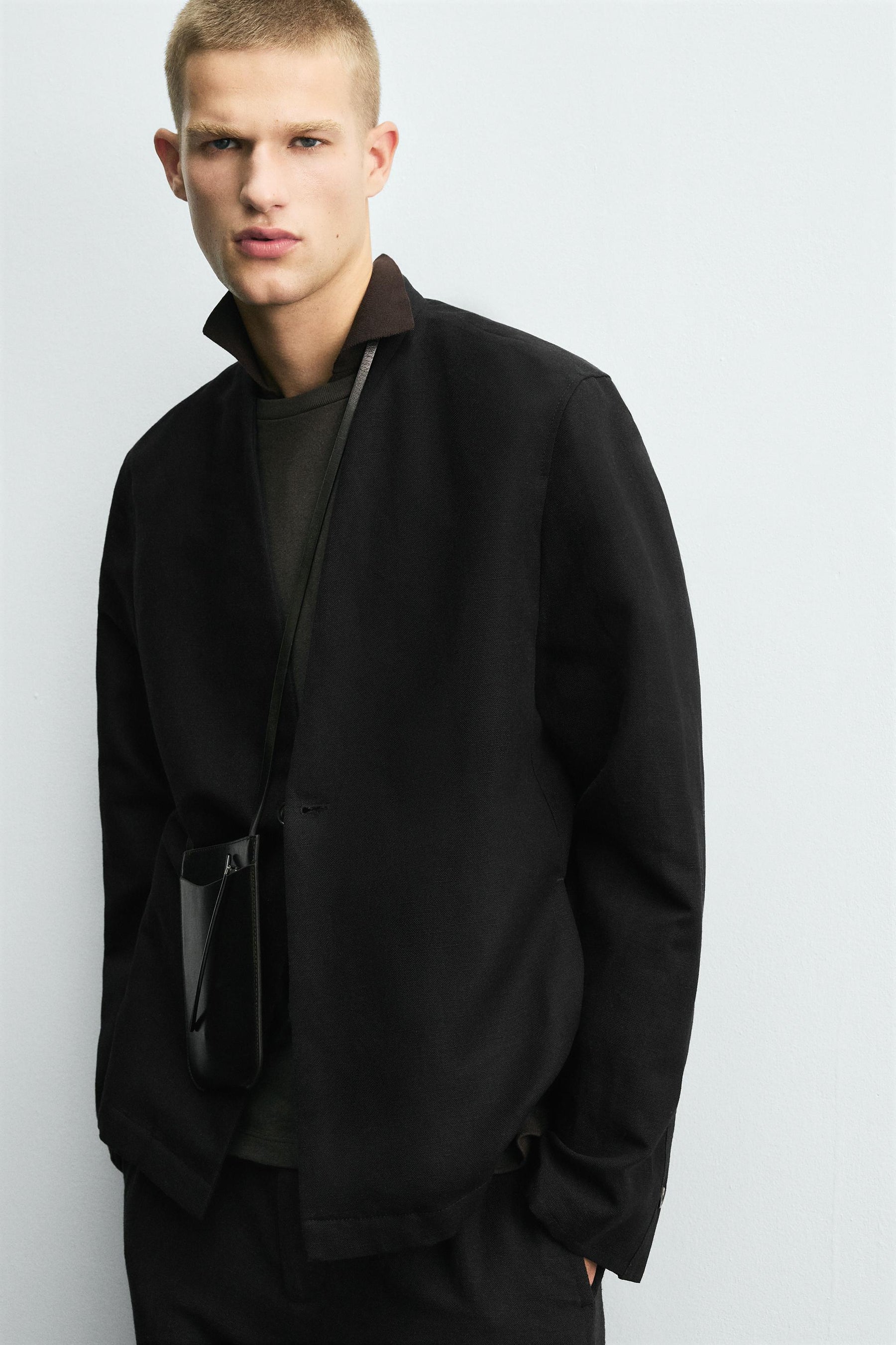 COTTON-LINEN SUIT BLAZER - Image 5