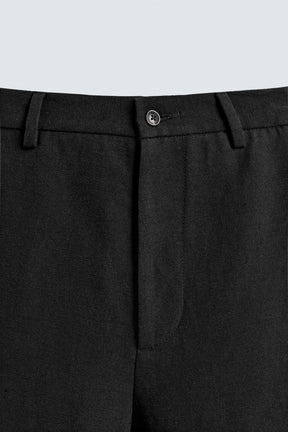 COTTON/LINEN SUIT TROUSERS - Image 9