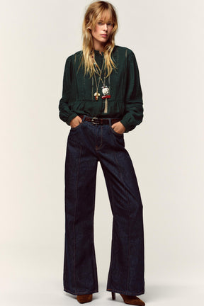 Lace Trim Shirt