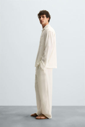 FLOWING REGULAR FIT SHIRT - Image 4