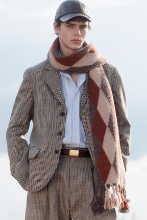 LIMITED EDITION WOOL CHECK SUIT BLAZER - Image 2
