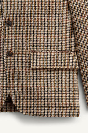 LIMITED EDITION WOOL CHECK SUIT BLAZER - Image 8