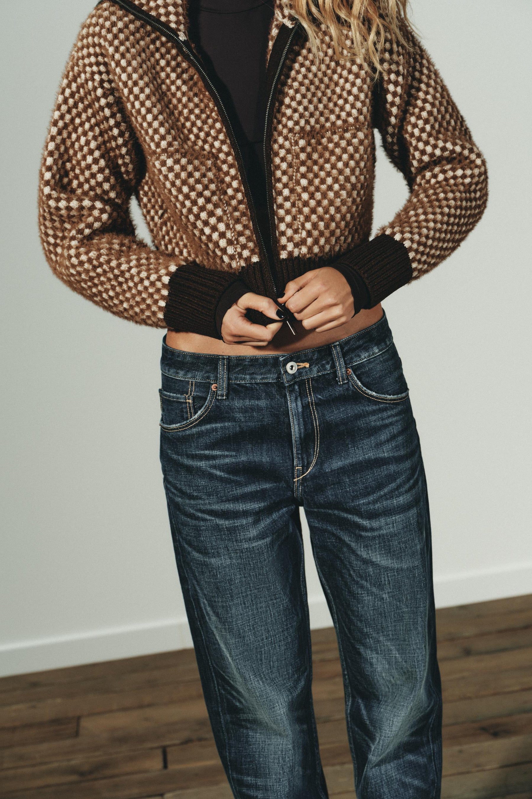 FAUX FUR BOMBER JACKET