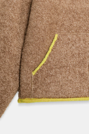 Contrasting Trim Cardigan