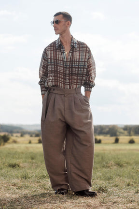 LIMITED EDITION FLOWING CHECK SHIRT - Image 1