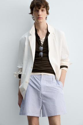STRIPED BERMUDA SHORTS LIMITED EDITION - Image 7